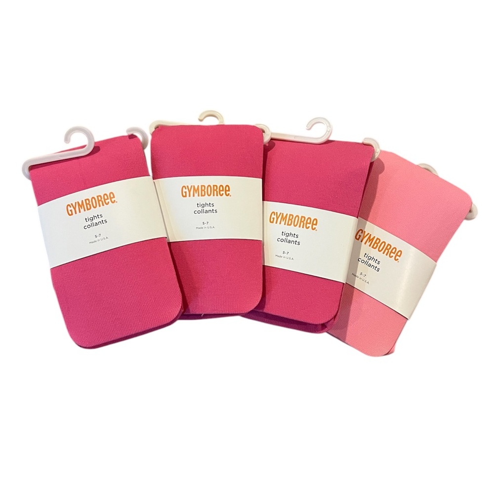 Gymboree Pink Tights Set
